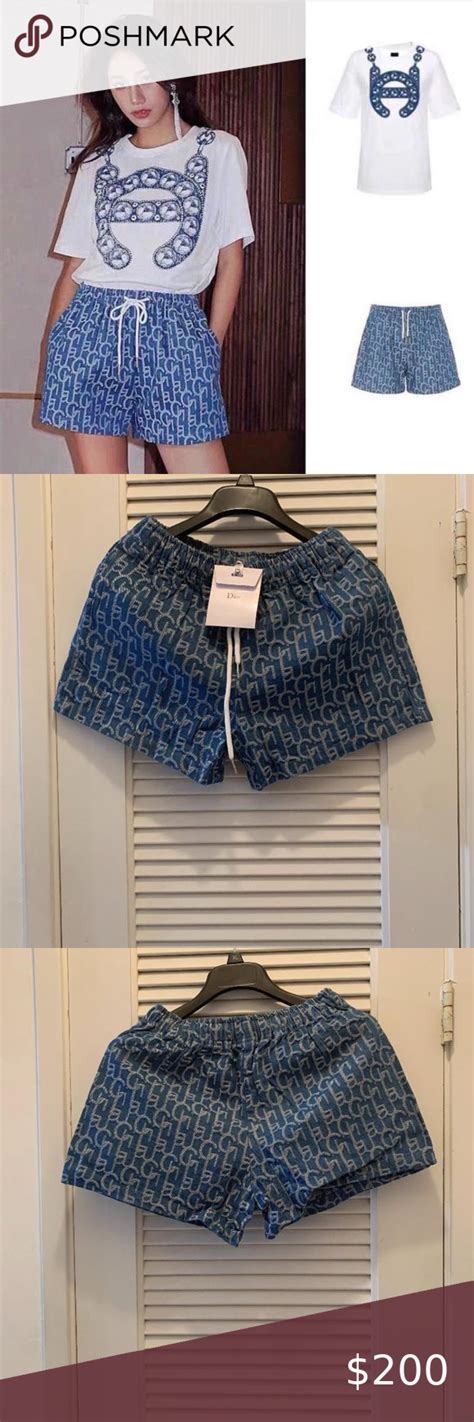 christian dior short set|christian dior shorts women.